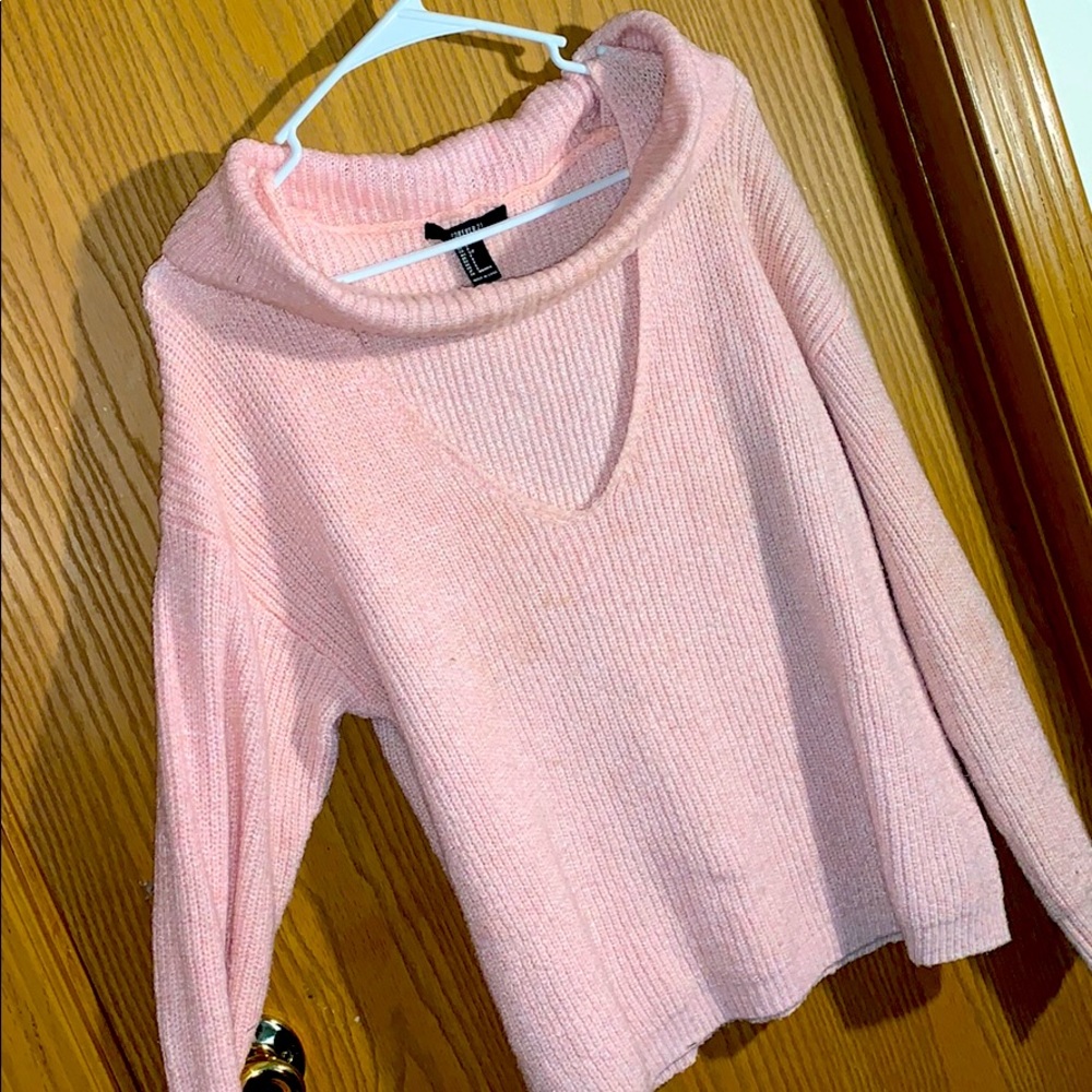 Pink sweater